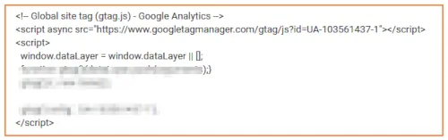 アクセス解析TAGの例