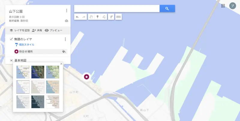 行政区域・灰色