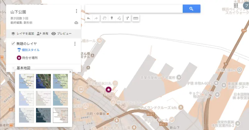 行政区域・灰色